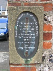 Greenwich Meridian Marker; England; East Sussex; Lewes